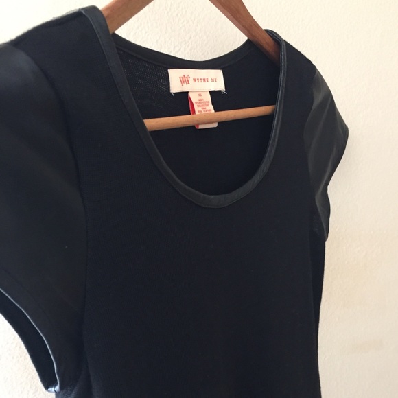 Wythe Ny EUC Little Black Dress shift mini - Picture 5 of 7